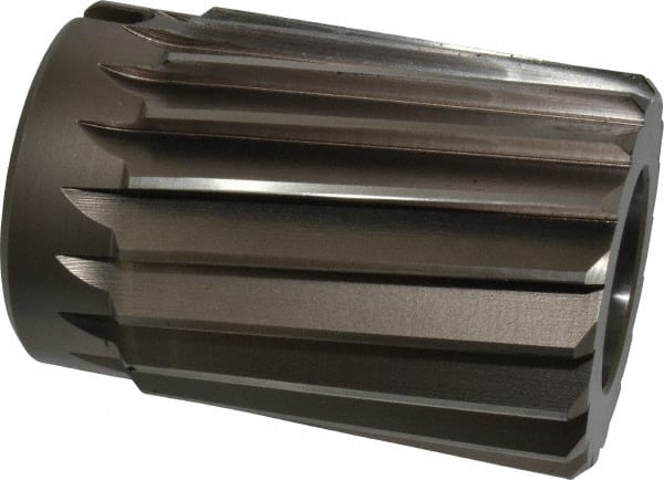 Interstate - 3-1/8" Reamer Diam, Spiral Flute Shell Reamer - Industrial Tool & Supply