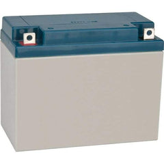 Mule - Lead-Acid, Nut/Bolt Terminal, 6 Volt, 20 Amp, Lead Rechargeable Battery - 6mm Hole Diam, 3.27" Wide x 4.92" High x 6.18" Deep - Industrial Tool & Supply