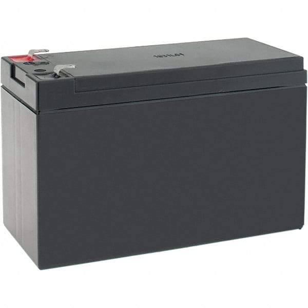Mule - Lead-Acid, Quick-Disconnect Tab Terminal, 12 Volt, 7 Amp, Lead Rechargeable Battery - 4.8mm Tab Width x 0.8mm Tab Thickness, 2.56" Wide x 3.94" High x 5.94" Deep - Industrial Tool & Supply