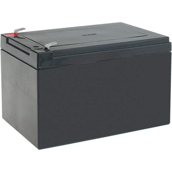 Mule - Lead-Acid, Quick-Disconnect Tab Terminal, 12 Volt, 10 Amp, Lead Rechargeable Battery - 6.35mm Tab Width x 0.8mm Tab Thickness, 3.86" Wide x 3.98" High x 5.94" Deep - Industrial Tool & Supply