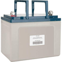 Mule - Lead-Acid, Heavy-Duty L-Type Lead Terminal, 12 Volt, 80 Amp, Lead Rechargeable Battery - 6.67" Wide x 9.68" High x 10.2" Deep - Industrial Tool & Supply