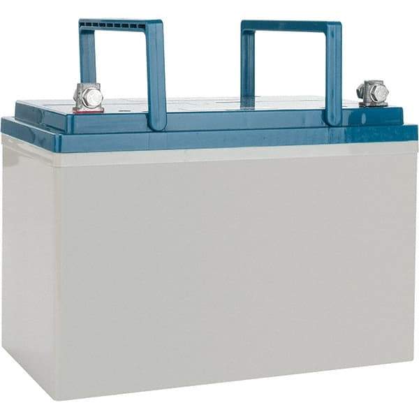 Mule - Lead-Acid, Nut/Bolt Terminal, 12 Volt, 100 Amp, Lead Rechargeable Battery - 6.6" Wide x 8.98" High x 12" Deep - Industrial Tool & Supply