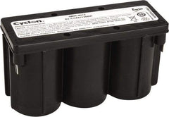 Mule - Pure Lead, Quick-Disconnect Tab Terminal, 6 Volt, 5 Amp, Lead Rechargeable Battery - 1/4" Tab Width x 0.032" Tab Thickness, 12.11" Wide x 3.05" High x 5.47" Deep - Industrial Tool & Supply