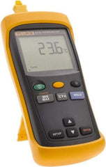 Fluke - -210 to 1,600°F Industrial Thermometer - Digital Display - Industrial Tool & Supply