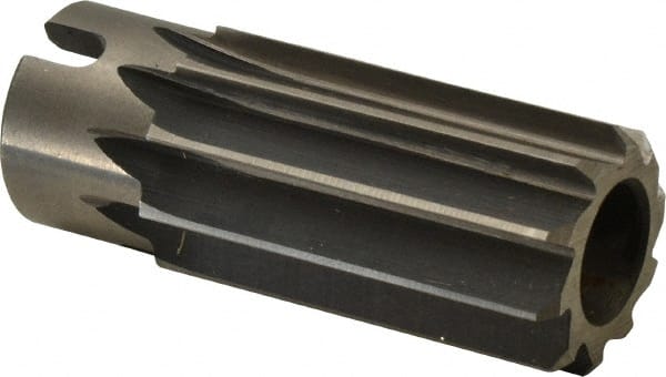Made in USA - 1-1/8" Reamer Diam, Straight Flute Shell Reamer - Industrial Tool & Supply