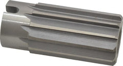Made in USA - 1-1/4" Reamer Diam, Straight Flute Shell Reamer - Industrial Tool & Supply