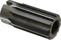 Made in USA - 1-3/8" Reamer Diam, Straight Flute Shell Reamer - Industrial Tool & Supply