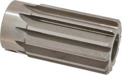 Made in USA - 1-1/2" Reamer Diam, Straight Flute Shell Reamer - Industrial Tool & Supply