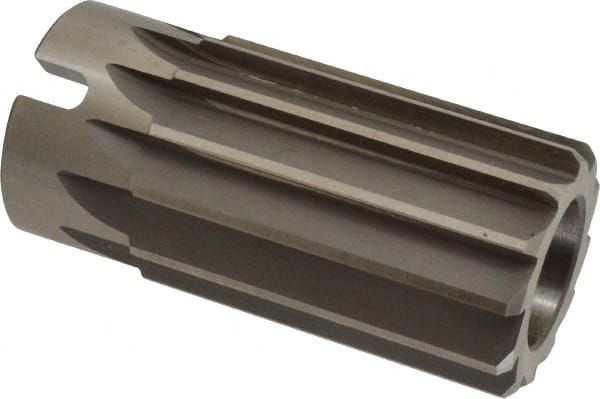 Made in USA - 1-11/16" Reamer Diam, Straight Flute Shell Reamer - Industrial Tool & Supply