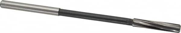 Interstate - 19/64" High Speed Steel Chucking Reamer - Industrial Tool & Supply