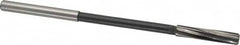 Interstate - 19/64" High Speed Steel Chucking Reamer - Industrial Tool & Supply