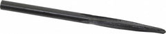 Made in USA - 1/4" Reamer Diam, 5/32" Small End Diam, 5/16" Diam Straight Shank, 2-1/2" Flute, Bridge Reamer - Industrial Tool & Supply