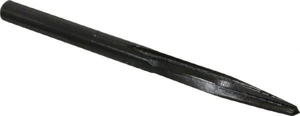 Made in USA - 5/16" Reamer Diam, 3/16" Small End Diam, 3/8" Diam Straight Shank, 2-3/4" Flute, Bridge Reamer - Industrial Tool & Supply