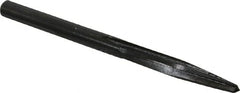 Made in USA - 5/16" Reamer Diam, 3/16" Small End Diam, 3/8" Diam Straight Shank, 2-3/4" Flute, Bridge Reamer - Industrial Tool & Supply