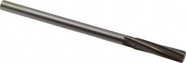 Made in USA - 31/64" High Speed Steel 6 Flute Chucking Reamer - Industrial Tool & Supply