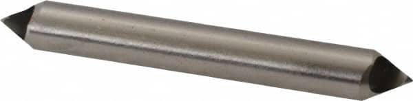 M.A. Ford - 1/4" Head Diam, 1/4" Shank Diam, 0 Flute 60° High Speed Steel Countersink - Industrial Tool & Supply