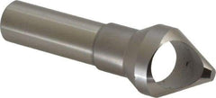 M.A. Ford - 13/16" Head Diam, 1/2" Shank Diam, 0 Flute 60° High Speed Steel Countersink - Bright Finish, 2-5/8" OAL, Single End, Straight Shank, Right Hand Cut - Industrial Tool & Supply