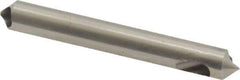 M.A. Ford - 3/16" Head Diam, 3/16" Shank Diam, 0 Flute 90° High Speed Steel Countersink - Bright Finish, 1-1/2" OAL, Single End, Straight Shank, Right Hand Cut - Industrial Tool & Supply