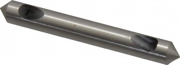 M.A. Ford - 1/4" Head Diam, 1/4" Shank Diam, 0 Flute 90° High Speed Steel Countersink - Industrial Tool & Supply
