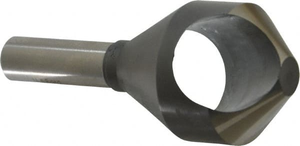 M.A. Ford - 1-1/2" Head Diam, 1/2" Shank Diam, 0 Flute 90° High Speed Steel Countersink - Industrial Tool & Supply