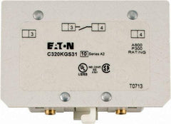 Eaton Cutler-Hammer - Starter Auxiliary Contact - For Use with 100-400A Contactors - Industrial Tool & Supply