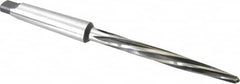 Interstate - 7/16" Reamer Diam, 7/32" Small End Diam, 2MT Morse Taper Shank, 4-3/8" Flute, Bridge Reamer - Industrial Tool & Supply