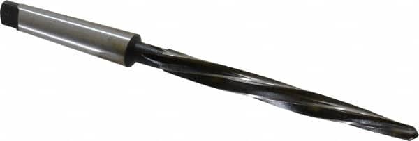 Interstate - 1/2" Reamer Diam, 5/16" Small End Diam, 2MT Morse Taper Shank, 5-1/8" Flute, Bridge Reamer - Industrial Tool & Supply