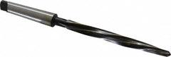 Interstate - 1/2" Reamer Diam, 5/16" Small End Diam, 2MT Morse Taper Shank, 5-1/8" Flute, Bridge Reamer - Industrial Tool & Supply