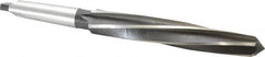 Interstate - 1-3/16" Reamer Diam, 59/64" Small End Diam, 3MT Morse Taper Shank, 7-3/8" Flute, Bridge Reamer - Industrial Tool & Supply