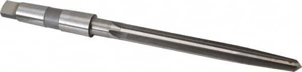 Interstate - 11/16" Reamer Diam, 13/32" Small End Diam, 3MT Morse Taper Shank, 6-1/8" Flute, Bridge Reamer - Industrial Tool & Supply