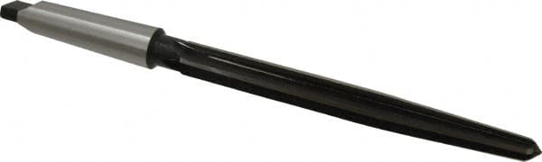 Interstate - 13/16" Reamer Diam, 35/64" Small End Diam, 3MT Morse Taper Shank, 7-3/8" Flute, Bridge Reamer - Industrial Tool & Supply