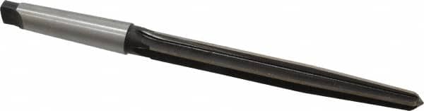 Interstate - 7/8" Reamer Diam, 39/64" Small End Diam, 3MT Morse Taper Shank, 7-3/8" Flute, Bridge Reamer - Industrial Tool & Supply