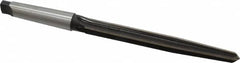 Interstate - 7/8" Reamer Diam, 39/64" Small End Diam, 3MT Morse Taper Shank, 7-3/8" Flute, Bridge Reamer - Industrial Tool & Supply