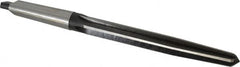 Interstate - 15/16" Reamer Diam, 43/64" Small End Diam, 3MT Morse Taper Shank, 7-3/8" Flute, Bridge Reamer - Industrial Tool & Supply