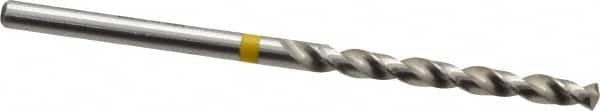 Accupro - 3mm 130° Vanadium High Speed Steel Jobber Drill - Industrial Tool & Supply