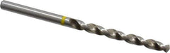 Accupro - #16 130° Vanadium High Speed Steel Jobber Drill - Bright Finish, Right Hand Cut, Spiral Flute, Straight Shank, 80mm OAL, Split Point - Industrial Tool & Supply