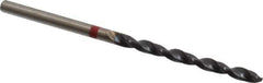 Accupro - #33 135° Cobalt Jobber Drill - TiAlN Finish, Right Hand Cut, Spiral Flute, Straight Shank, 61mm OAL, UX Point - Industrial Tool & Supply