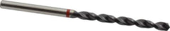 Accupro - 3.7mm 135° Cobalt Jobber Drill - TiAlN Finish, Right Hand Cut, Spiral Flute, Straight Shank, 70mm OAL, UX Point - Industrial Tool & Supply