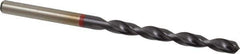 Accupro - #11 135° Cobalt Jobber Drill - TiAlN Finish, Right Hand Cut, Spiral Flute, Straight Shank, 86mm OAL, UX Point - Industrial Tool & Supply
