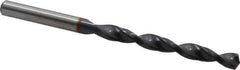 Accupro - 9/32" 135° Cobalt Jobber Drill - TiAlN Finish, Right Hand Cut, Spiral Flute, Straight Shank, 109mm OAL, UX Point - Industrial Tool & Supply