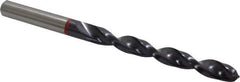 Accupro - 5/16" 135° Cobalt Jobber Drill - TiAlN Finish, Right Hand Cut, Spiral Flute, Straight Shank, 117mm OAL, UX Point - Industrial Tool & Supply