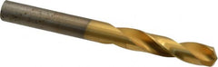 Hertel - 15/64" 135° Spiral Flute High Speed Steel Screw Machine Drill Bit - Industrial Tool & Supply
