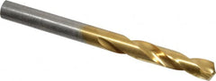 Hertel - #9 135° Spiral Flute High Speed Steel Screw Machine Drill Bit - Industrial Tool & Supply