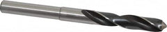 Hertel - 35/64" Drill, 118° Point, High Speed Steel Silver Deming & Reduced Shank Drill Bit - Industrial Tool & Supply