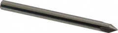 Hertel - 1/8" Head Diam, 1/8" Shank Diam, 3 Flute 60° Solid Carbide Countersink - Industrial Tool & Supply