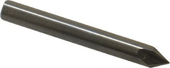 Hertel - 3/16" Head Diam, 3/16" Shank Diam, 3 Flute 60° Solid Carbide Countersink - Industrial Tool & Supply