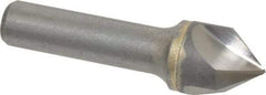 Hertel - 3/4" Head Diam, 1/2" Shank Diam, 3 Flute 82° Solid Carbide Countersink - Bright Finish, 2-3/4" OAL, Single End, Straight Shank, Right Hand Cut - Industrial Tool & Supply
