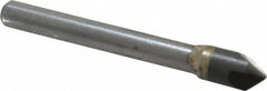 Hertel - 5/16" Head Diam, 1/4" Shank Diam, 3 Flute 90° Solid Carbide Countersink - Industrial Tool & Supply