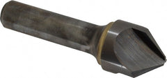 Hertel - 7/8" Head Diam, 1/2" Shank Diam, 3 Flute 90° Solid Carbide Countersink - Industrial Tool & Supply