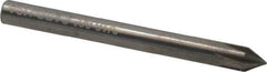 Hertel - 3/16" Head Diam, 3/16" Shank Diam, 6 Flute 60° Solid Carbide Countersink - Bright Finish, 1-1/2" OAL, Single End, Straight Shank, Right Hand Cut - Industrial Tool & Supply